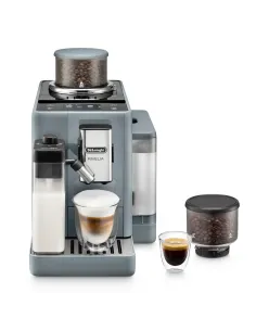 De’Longhi Rivelia EXAM440.55.G, Macchina Automatica per Caffè in Chicchi, Cappuccino al tocco di un tasto con la Caraffa