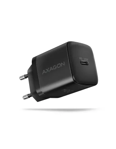Axagon ACU-PD20 wall charger 1x QC3.0 AFC FCP PD type-C, 20W, black Telefono cellulare, Smartphone, Orologio intelligente,