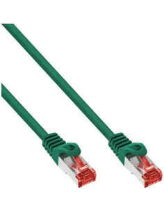 InLine Cavo patch Lan, S FTP (PiMf), Cat.6, 250 MHz, PVC, CU, verde, 5m