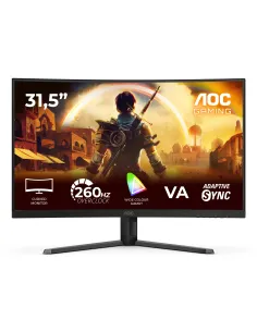 AOC G4 C32G42ZE Monitor PC 80 cm (31.5") 1920 x 1080 Pixel Full HD LED Nero, Rosso