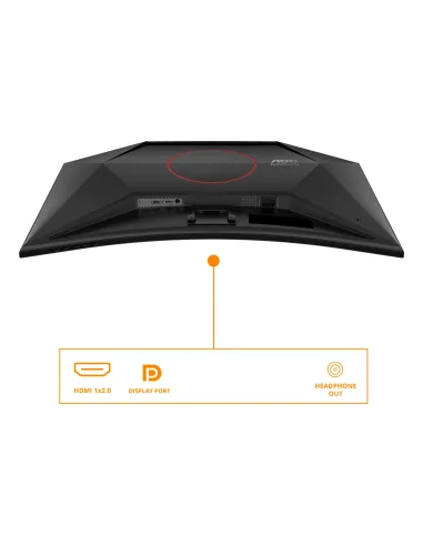 AOC G4 C32G42ZE Monitor PC 80 cm (31.5") 1920 x 1080 Pixel Full HD LED Nero, Rosso