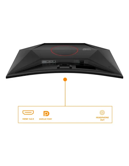 AOC G4 C32G42ZE Monitor PC 80 cm (31.5") 1920 x 1080 Pixel Full HD LED Nero, Rosso