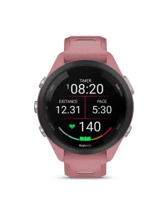 Garmin Forerunner 265S 2,79 cm (1.1") AMOLED 42 mm Digitale 360 x 360 Pixel Touch screen Nero, Rosa Wi-Fi GPS (satellitare) 2