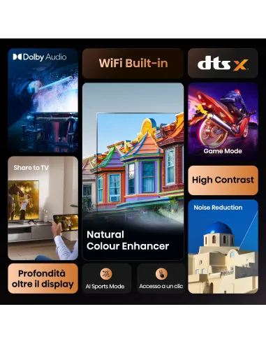 Hisense Smart TV 40" Full HD 40A4Q