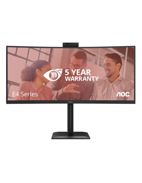 AOC E4 CU34E4CW Monitor PC 86,4 cm (34") 3440 x 1440 Pixel UltraWide Quad HD LED Nero