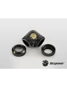 Bitspower Carbon Black Curva di compensazione 2