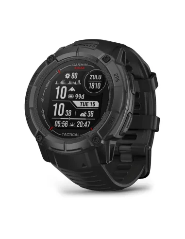 Garmin Instinct 2X Solar Tactical Edition 2,79 cm (1.1") MIP 50 mm Digitale 176 x 176 Pixel Touch screen Nero GPS (satellitare)