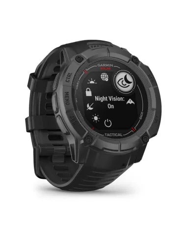 Garmin Instinct 2X Solar Tactical Edition 2,79 cm (1.1") MIP 50 mm Digitale 176 x 176 Pixel Touch screen Nero GPS (satellitare)
