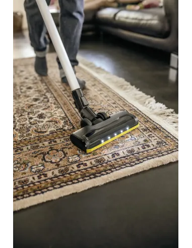 Kärcher VC 6 Aspirapolvere a bastone 2 in 1 Batteria Secco HEPA Senza sacchetto Nero, Giallo