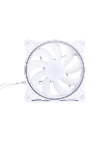 Alphacool Rise Aurora Case per computer Ventilatore 12 cm Bianco 1 pz