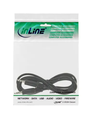 InLine Cavo Audio Jack 3,5mm maschio maschio, 5m, Stereo