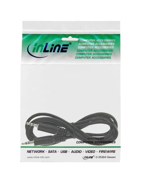 InLine Cavo Audio Jack 3,5mm maschio maschio, 5m, Stereo