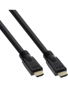InLine Cavo HDMI 2.0, High Speed, Ethernet, 4K2K, 4K3D, 5m, Premium, dorato