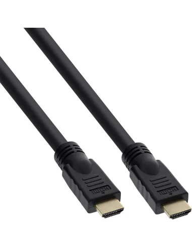 InLine Cavo HDMI 2.0, High Speed, Ethernet, 4K2K, 4K3D, 5m, Premium, dorato