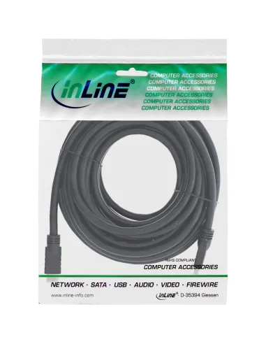 InLine Cavo HDMI 2.0, High Speed, Ethernet, 4K2K, 4K3D, 5m, Premium, dorato