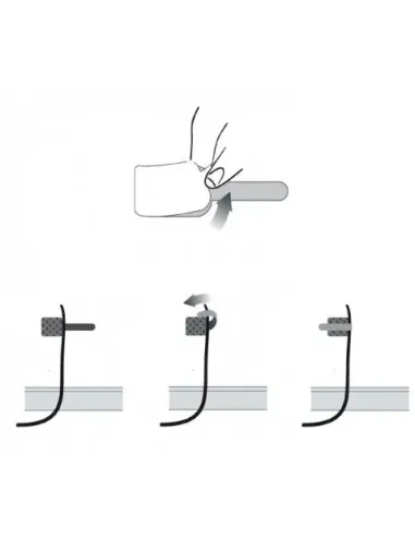 Label-the-cable LTC 3120 fascetta Bianco