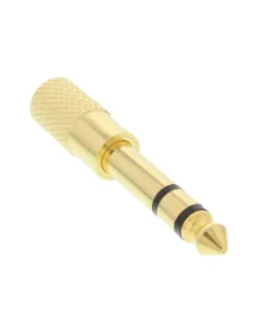 InLine Adattatore Audio, 6,3mm Jack maschio a 3,5mm Jack femmina, Stereo