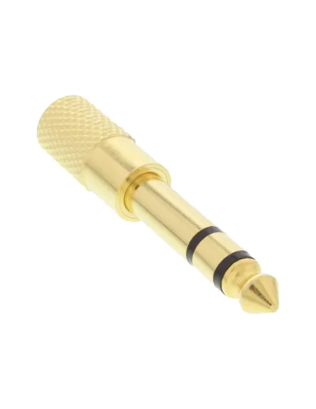 InLine Adattatore Audio, 6,3mm Jack maschio a 3,5mm Jack femmina, Stereo