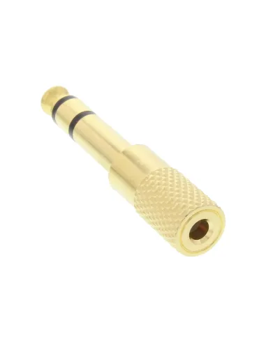 InLine Adattatore Audio, 6,3mm Jack maschio a 3,5mm Jack femmina, Stereo