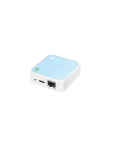 TP-Link TL-WR802N router wireless Fast Ethernet Banda singola (2.4 GHz) Blu, Bianco 2