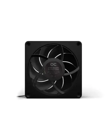 Alphacool Apex Stealth Metall Case per computer Ventilatore 12 cm Nero 1 pz