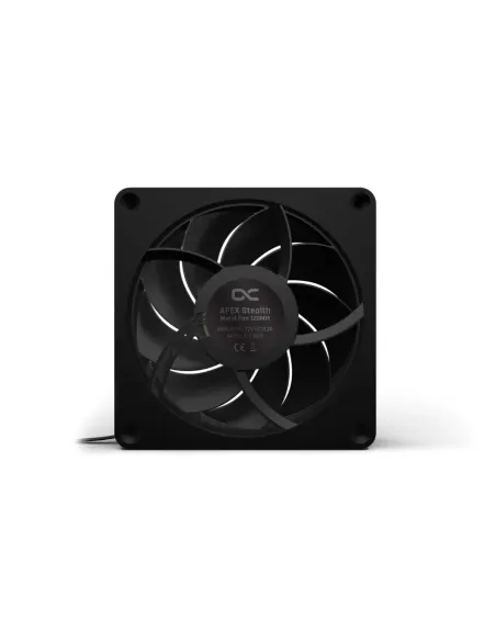 Alphacool Apex Stealth Metall Case per computer Ventilatore 12 cm Nero 1 pz