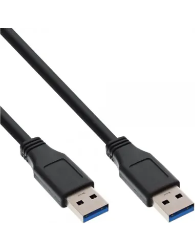 InLine Cavo USB 3.0 A maschio A maschio, nero, 5m