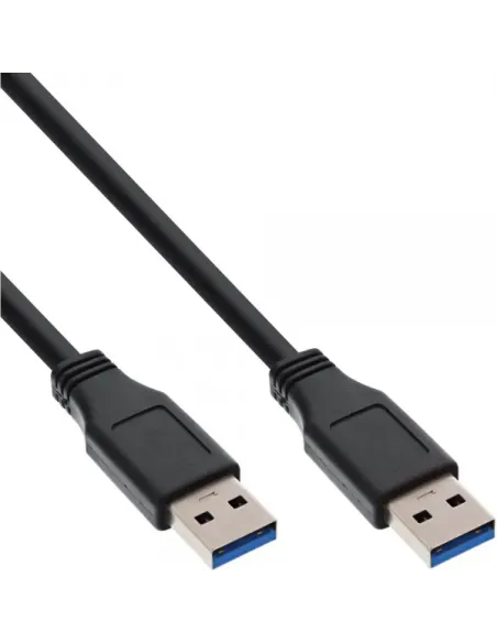 InLine Cavo USB 3.0 A maschio A maschio, nero, 5m