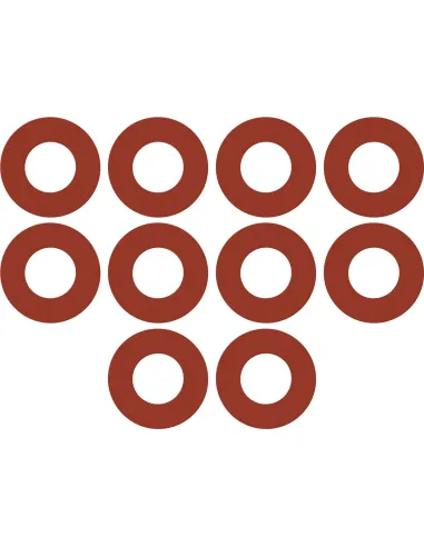 InLine Rondelle disaccoppiamento, antivibrazione Mainboard, 10pz