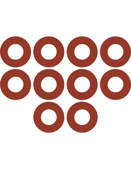 InLine Rondelle disaccoppiamento, antivibrazione Mainboard, 10pz