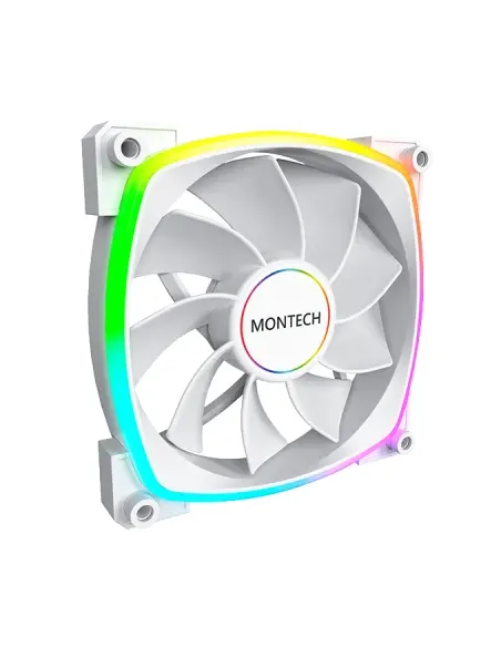 Montech RX140 PWM Case per computer Ventilatore 14 cm Bianco 1 pz