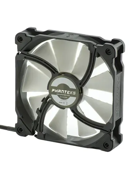 Phanteks PH-F120XP Case per computer Ventilatore 12 cm Nero, Bianco