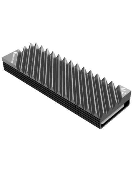 Jonsbo M.2-3 GREY sistema di raffreddamento per computer Unità allo stato solido Dissipatore di calore Radiatore Nero, Grigio 1