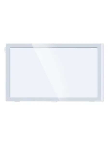 Lian Li DAN Cases A3-mATX Linkes Seitenteil aus Tempered Glass - weiß Midi Tower Pannello laterale