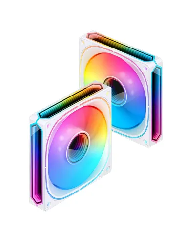 Jonsbo FR-505W sistema di raffreddamento per computer Case per computer Ventilatore 12 cm Bianco 1 pz