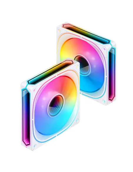 Jonsbo FR-505W sistema di raffreddamento per computer Case per computer Ventilatore 12 cm Bianco 1 pz