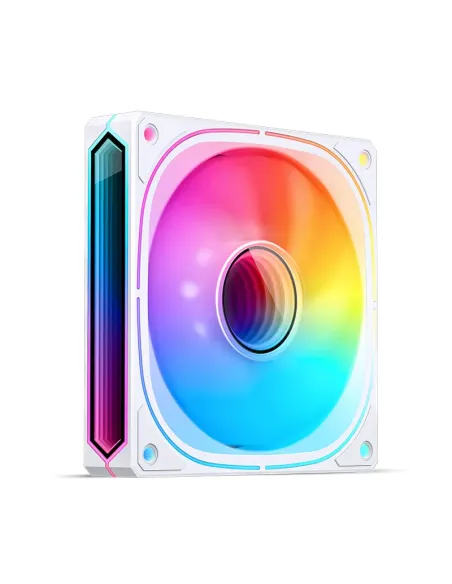 Jonsbo FR-505WR sistema di raffreddamento per computer Case per computer Ventilatore 12 cm Bianco 1 pz