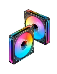 Jonsbo FR-505B sistema di raffreddamento per computer Case per computer Ventilatore 12 cm Nero, Bianco 1 pz