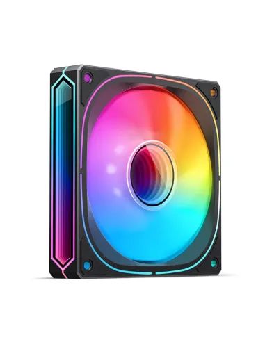 Jonsbo FR-505B sistema di raffreddamento per computer Case per computer Ventilatore 12 cm Nero, Bianco 1 pz