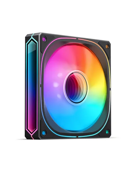 Jonsbo FR-505BR sistema di raffreddamento per computer Case per computer Ventilatore 12 cm Nero, Bianco 1 pz