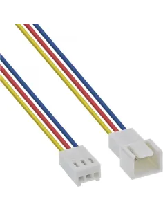 InLine Cavo alimentazione ventole, 3 pin Molex maschio femmina, 0,6m