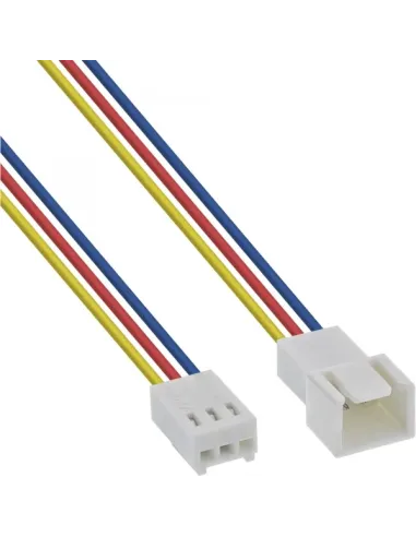 InLine Cavo alimentazione ventole, 3 pin Molex maschio femmina, 0,6m