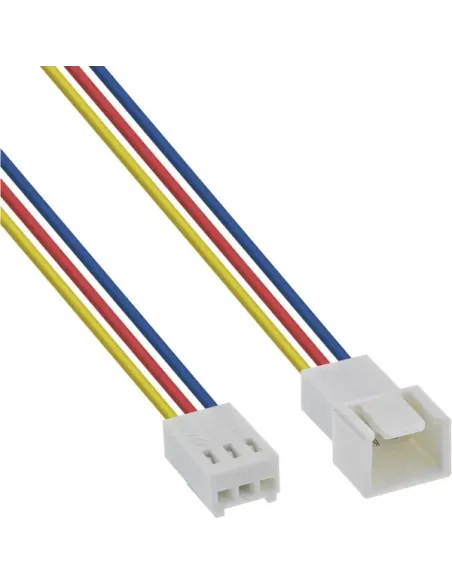 InLine Cavo alimentazione ventole, 3 pin Molex maschio femmina, 0,6m