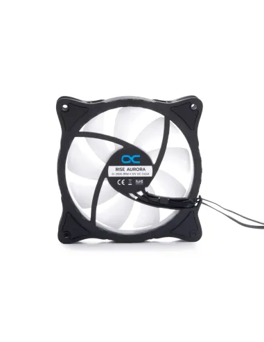 Alphacool Rise Aurora Case per computer Ventilatore 12 cm Nero, Translucent 1 pz