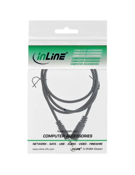 InLine Cavo Audio Jack 3,5mm maschio femmina, 5m, prolunga, stereo