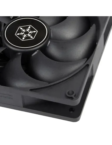 Silverstone Air Penetrator 120i Case per computer Raffreddatore d'aria 12 cm Nero 1 pz