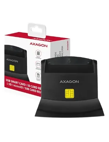 Axagon CRE-SM2 lettore di card readers Interno USB USB 2.0 Nero