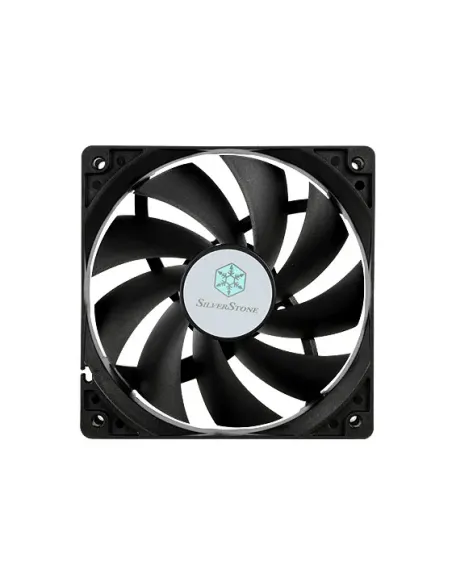 Silverstone FN121-P Case per computer Ventilatore 12 cm Nero