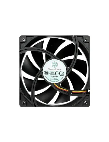 Silverstone FN121-P Case per computer Ventilatore 12 cm Nero