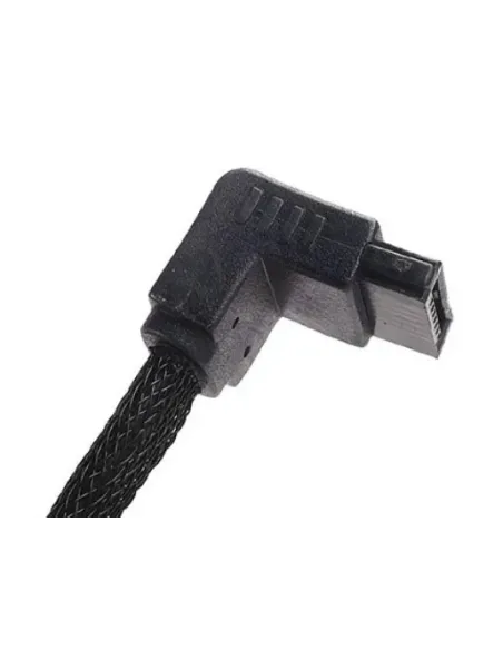 Silverstone CP08 cavo SATA 0,5 m Nero